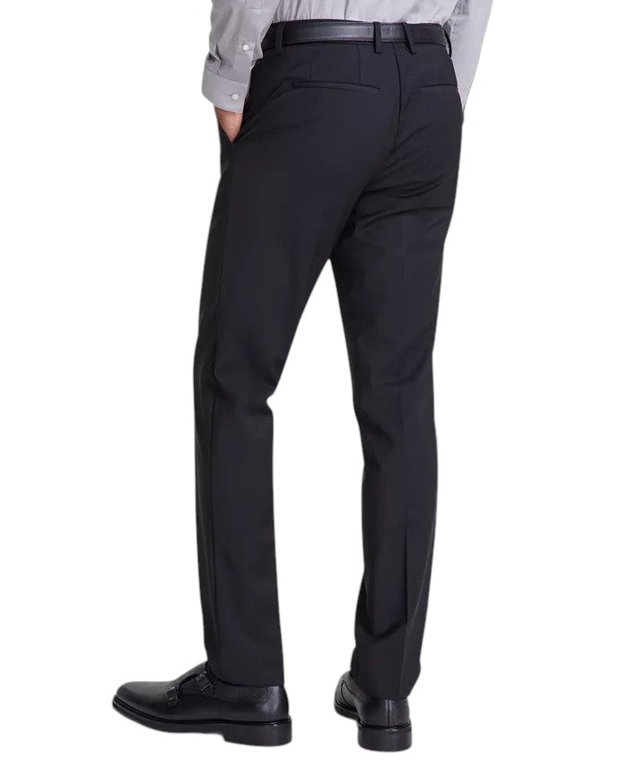 Hugo Boss Mens Slim fit Dress Pants 34 / 32 Black Wool Solid