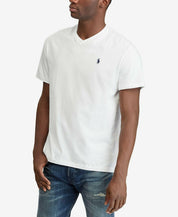 Polo Ralph Lauren Mens Classic fit Short Sleeve T-Shirt Shirt Large White Solid