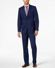 Van Heusen Flex Men's Slim-Fit Suit 40R / 33 x 32 Bright Navy Blue
