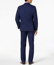 Van Heusen Flex Men's Slim-Fit Suit 40R / 33 x 32 Bright Navy Blue