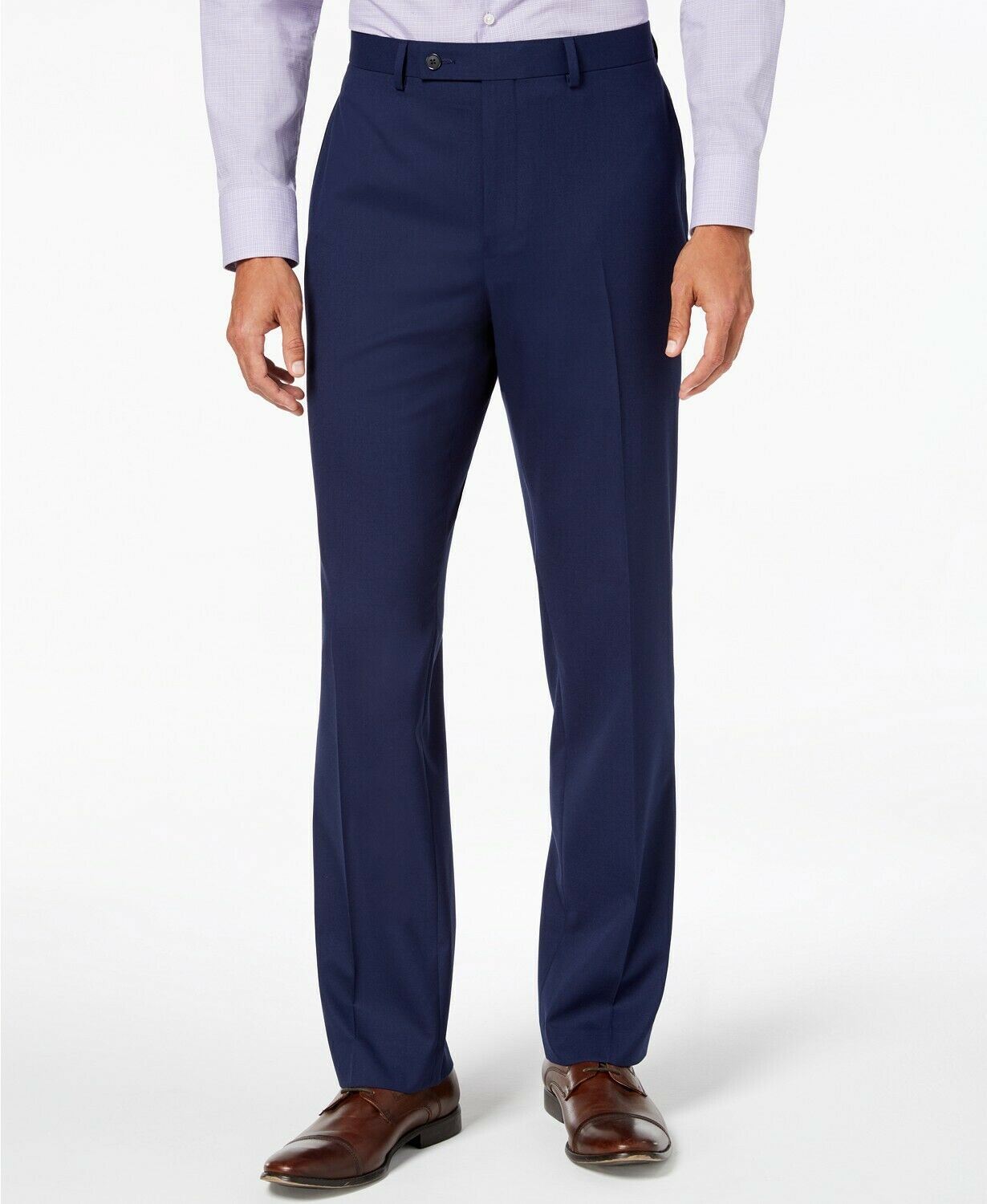 Van Heusen Flex Men's Slim-Fit Suit 40R / 33 x 32 Bright Navy Blue