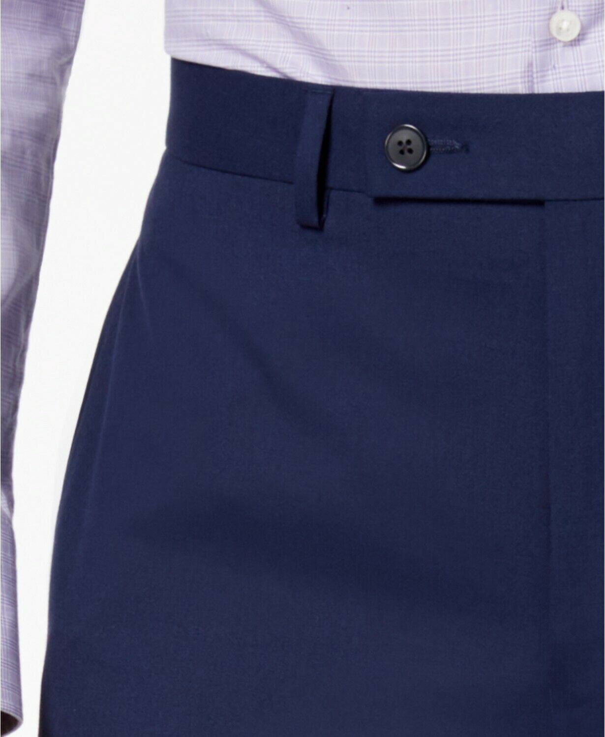 Van Heusen Flex Men's Slim-Fit Suit 40R / 33 x 32 Bright Navy Blue