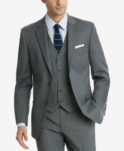 Tommy Hilfiger Men's Modern-Fit TH Flex Stretch Suit Jacket 44S Grey NEW