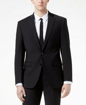 Calvin Klein Mens Slim fit Suit Jacket Blazer 38 S Black