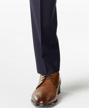 Calvin Klein Mens Skinny fit Dress Pants 36 / 29 Navy Blue Solid Stretch