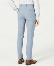 Calvin Klein Mens Light Blue Skinny-Fit Blazer38R