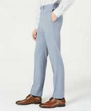 Calvin Klein Mens Slim fit Dress Pants 36 / 32 Powder Blue Solid Stretch