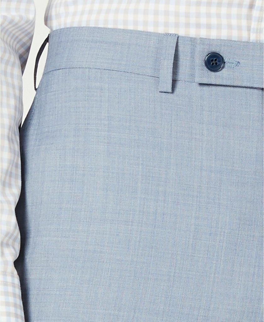 Calvin Klein Mens Light Blue Skinny-Fit Blazer38R