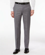 Calvin Klein Mens Slim fit Dress Pants 33 / 30 MId Grey Solid
