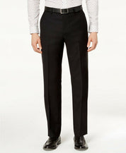 Michael Kors Men Modern fit Dress Pants Pants 38 / 32 Black Solid Stretch