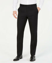 Lauren Ralph Lauren Mens Classic fit Dress Pants 38 / 30 Black Solid Stretch