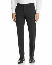 Theory Mens Slim fit Dress Pants 32 / 28 Black Solid Stretch