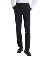 Hugo Boss Mens Modern fit 2 Piece Suit 44 S / 38 Waist Black Solid Stretch