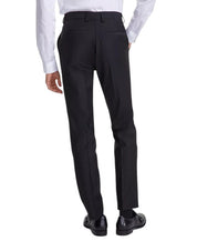 Hugo Boss Mens Modern fit 2 Piece Suit 42 S / 36 Waist Black Solid Stretch