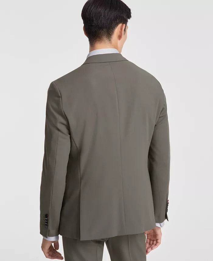 Hugo Boss Mens Modern fit Sport Coat Blazer 42 R Green Solid