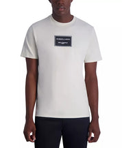 Karl Lagerfeld Mens Regular fit Short Sleeve T-Shirt Shirt Medium Beige