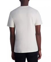Karl Lagerfeld Mens Regular fit Short Sleeve T-Shirt Shirt Medium Beige