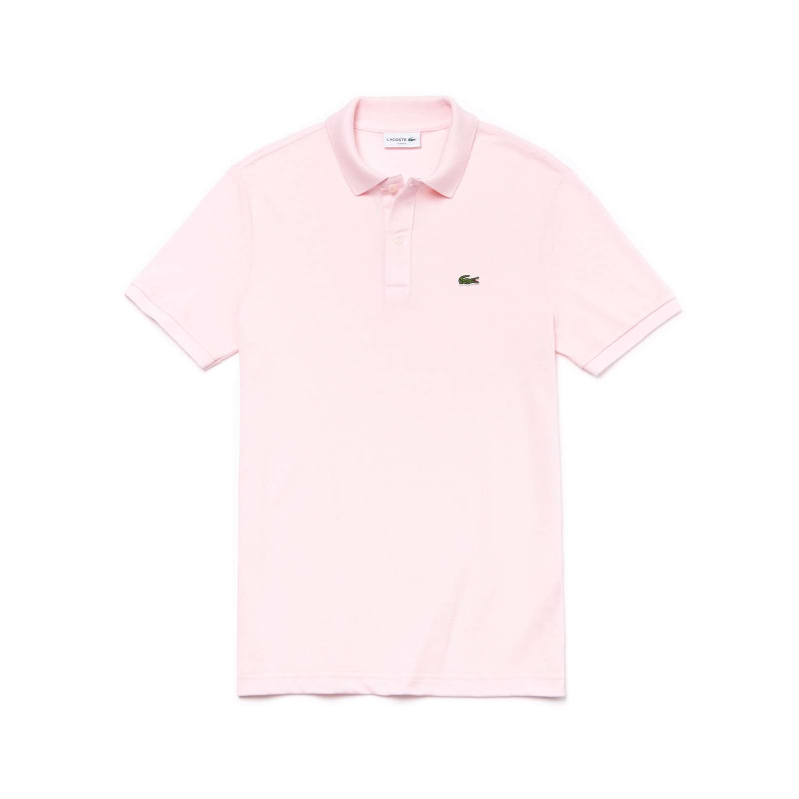 Lacoste Mens Slim Fit Polo Shirt Flamingo Pink 3XL