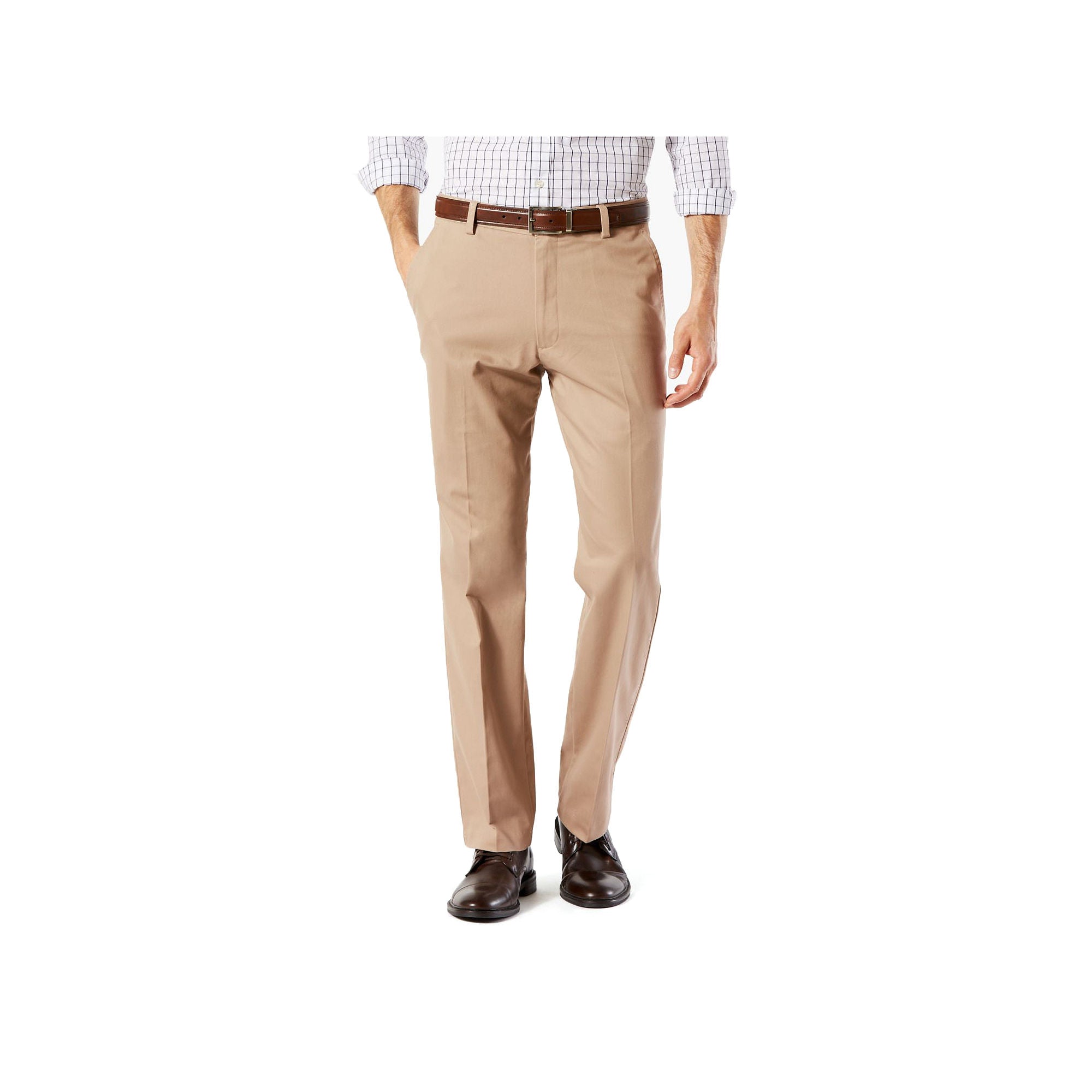 Dockers Mens Easy Khakis Straight Fit Dress Pants Khaki 32 x 29