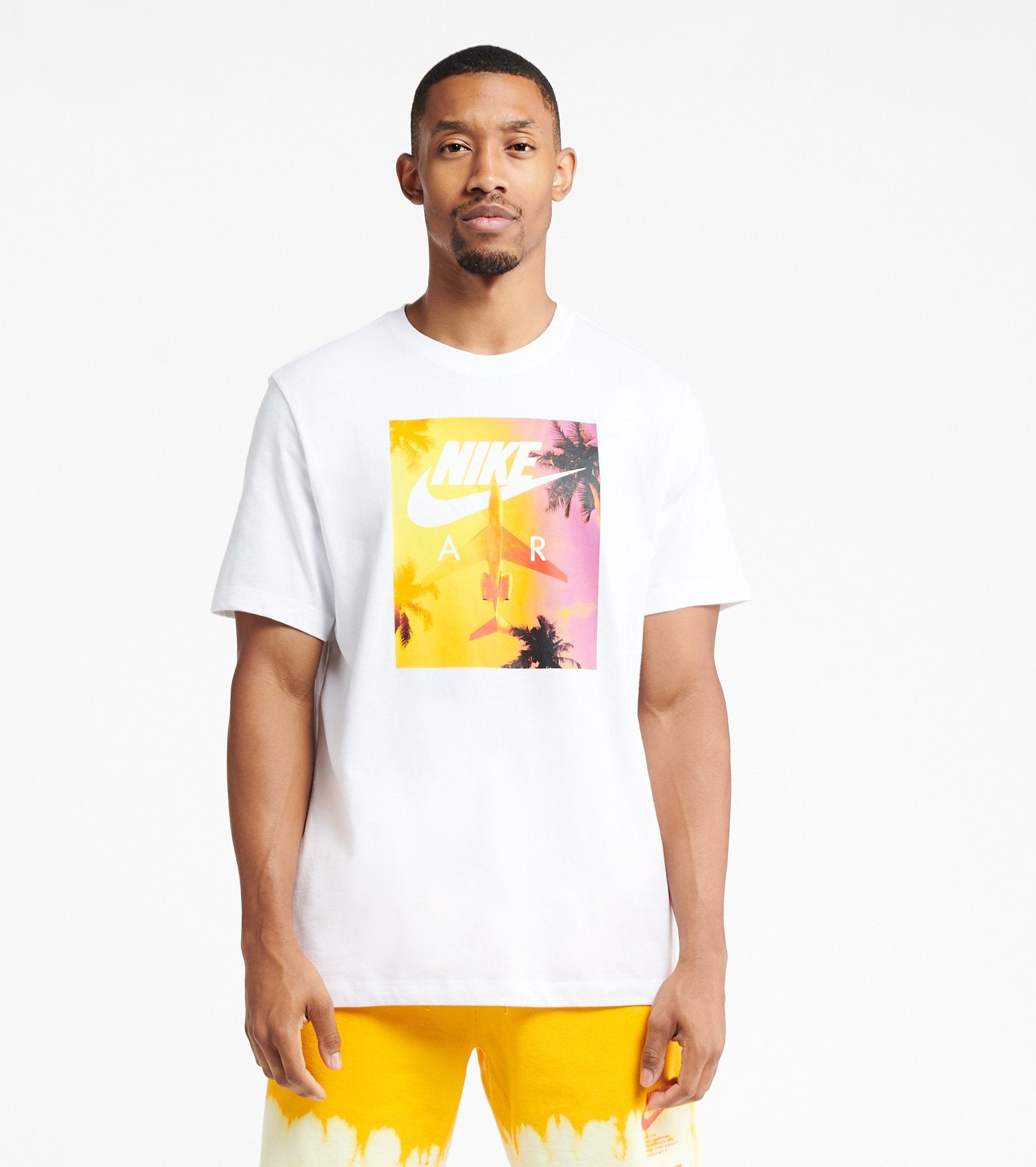 Nike Nsw Swoosh By Air Photo Tee  White Medium  Cotton  Jimmy Jazz