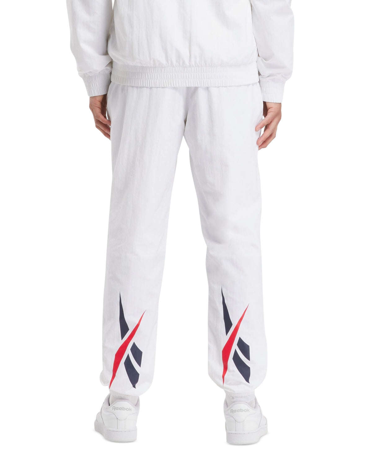 Reebok Mens Regular fit Track Pants Medium White Solid