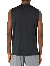 Reebok Mens Perforated Fitness Sleeveless Tank Top Grey Small