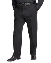 Tayion Mens Classic fit Dress Pants 38 / 30 Black Solid
