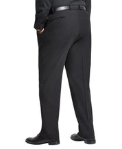 Tayion Mens Classic fit Dress Pants 38 / 30 Black Solid