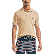 Nautica Men's  Classic Fit Interlock Polo Cocoa XS
