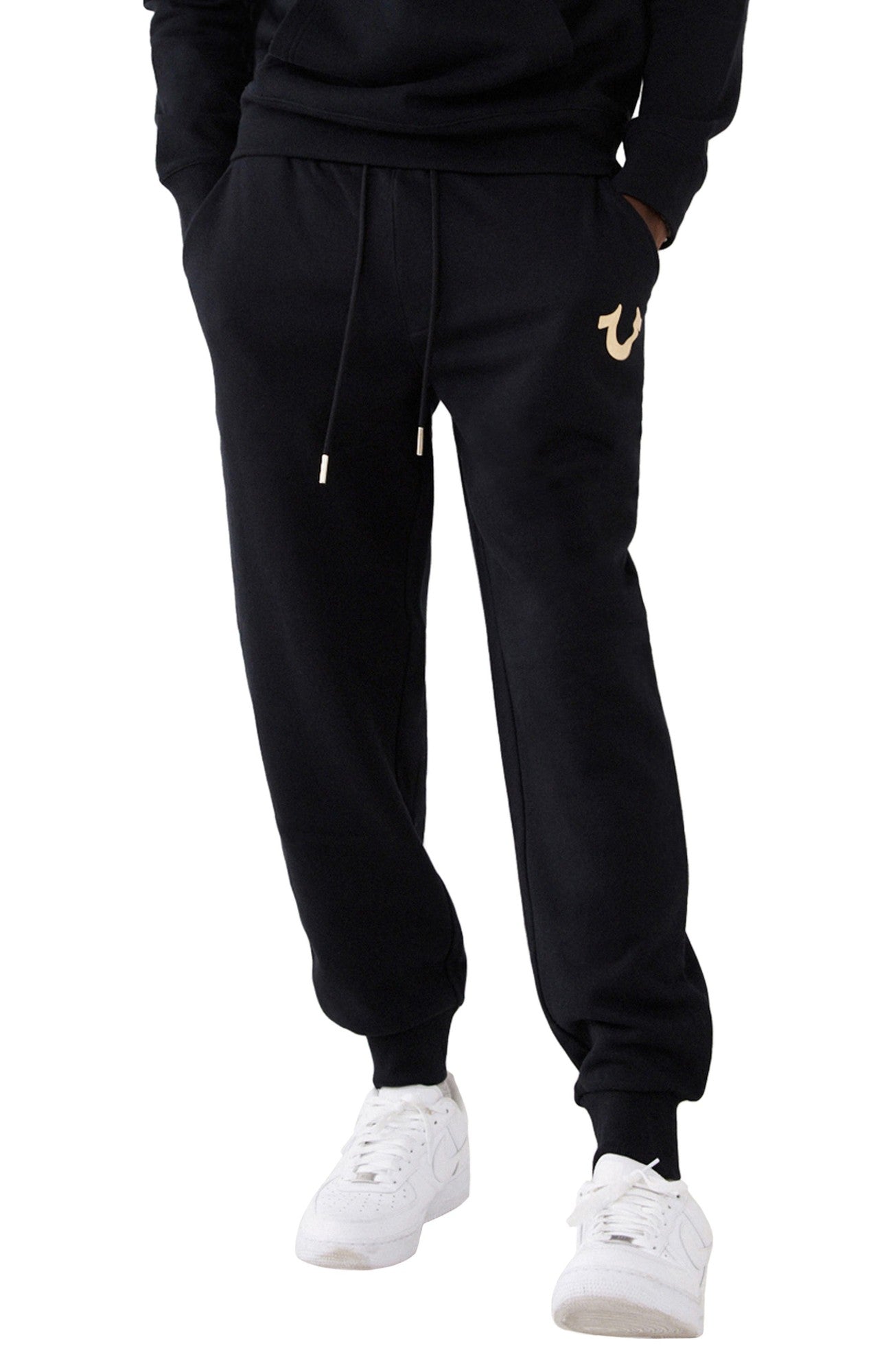True Religion's Mens Buddha Jogger Pants Black XXL