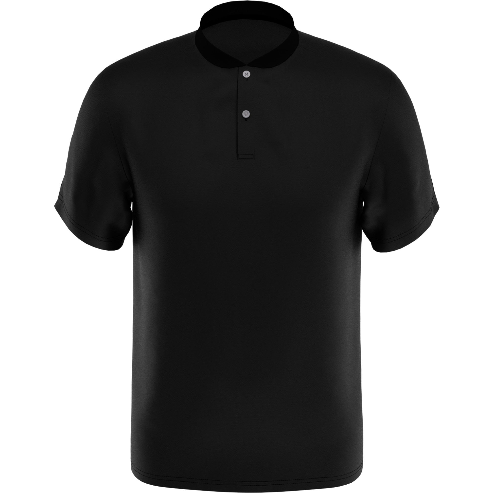 PGA TOUR Apparel Mens Regular fit Short Sleeve Polo Shirt XXL Black Solid