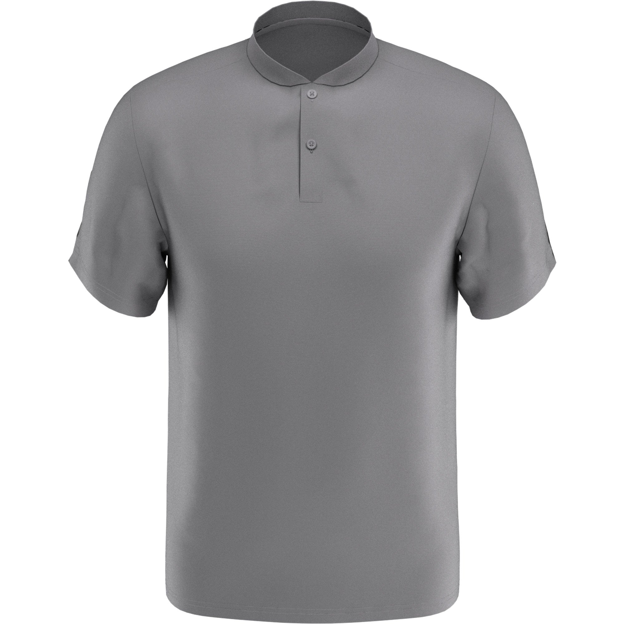 Pga Tour Apparel Men Regular fit Short Sleeve Polo Shirt XL Grey Solid