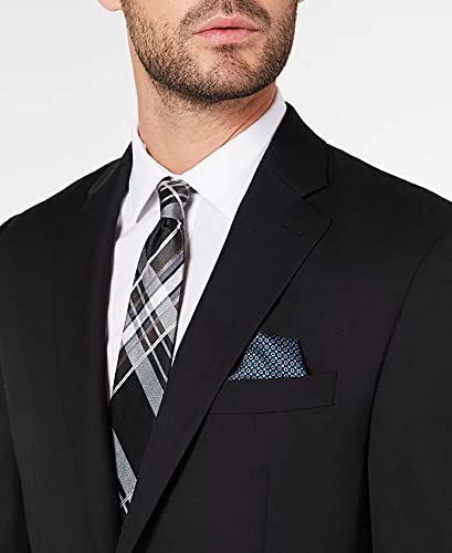 Lauren Ralph Lauren Mens Classic Fit Sport Coat Blazer Black 44R
