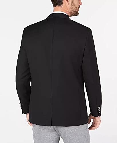 Lauren Ralph Lauren Mens Classic Fit Sport Coat Blazer Black 44R