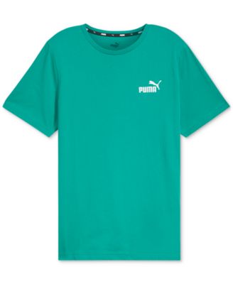 Puma Men Regular fit Short Sleeve T-Shirt Shirt XXL Green Solid