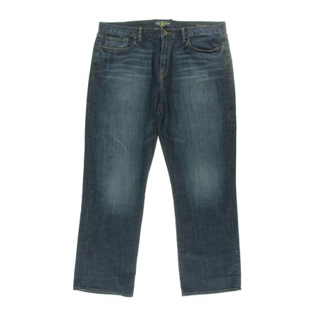 Lucky Brand Mens 367 Vintage Boot Cut Jeans Riverneck Blue 38 x 32