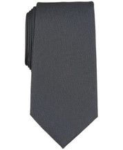 Perry Ellis Portfolio Mens Malco Classic Solid Neck Tie Black