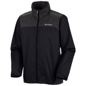 Columbia Men Raincoat Coat Medium Black Solid