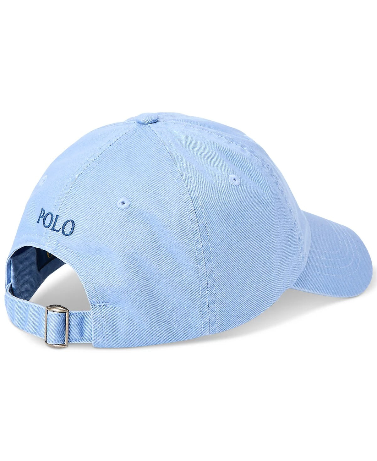Polo Ralph Lauren Men's Cotton Chino Baseball Cap Hat Sky Blue