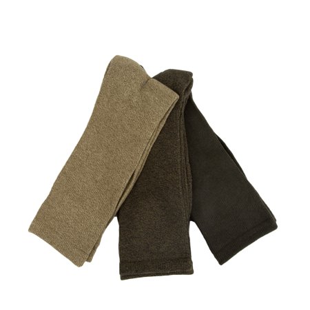 Calvin Klein Mens Regular fit Crew Socks 7-12 Brown