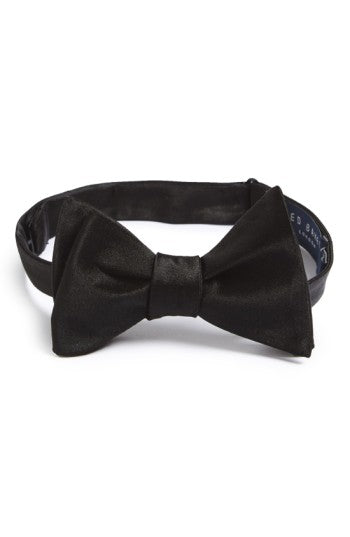 Ted Baker London Men's Black Silk Formal Bow  Tie