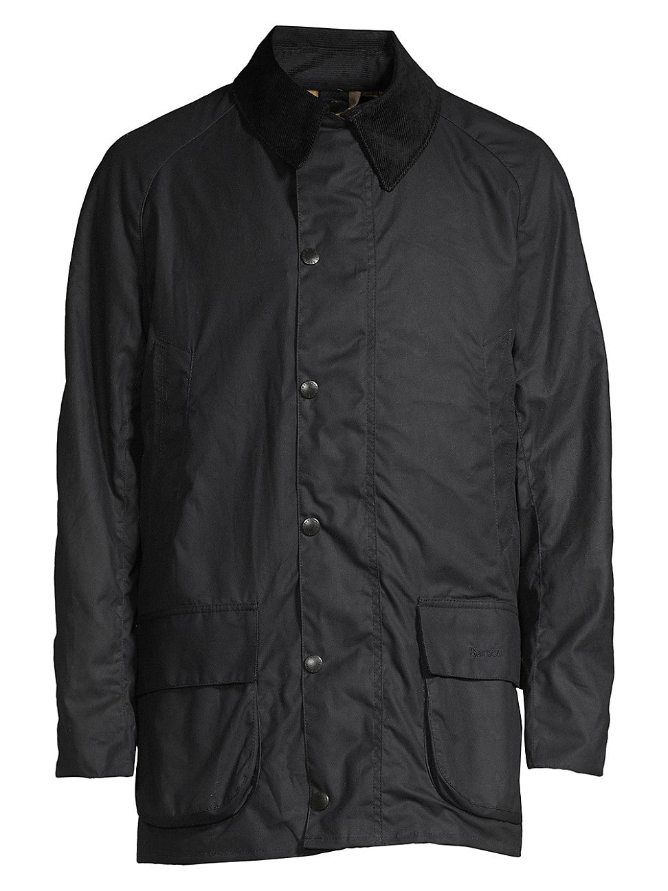 Barbour Heritage Men's Ashby Wax Jacket - Black - S