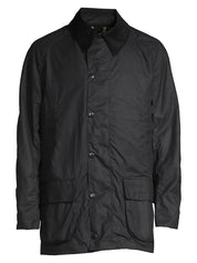 Barbour Heritage Men's Ashby Wax Jacket - Black - S