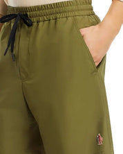 Moncler Mens Classic fit Casual Shorts Small Green Solid