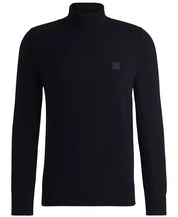 BOSS by Hugo Boss Men's Rollneck Turtleneck Regular-Fit Sweater Large Black