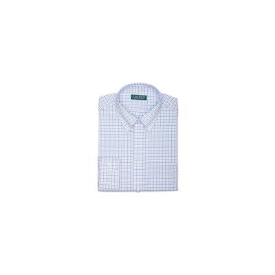 Lauren Ralph Lauren Men's Regular Fit Stretch Dress Shirt Blue15 5 32 33