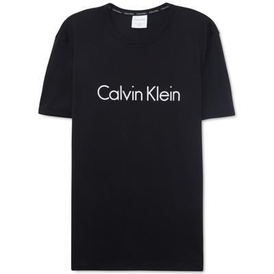 Calvin Klein Men's Logo Cotton T shirt Black Small