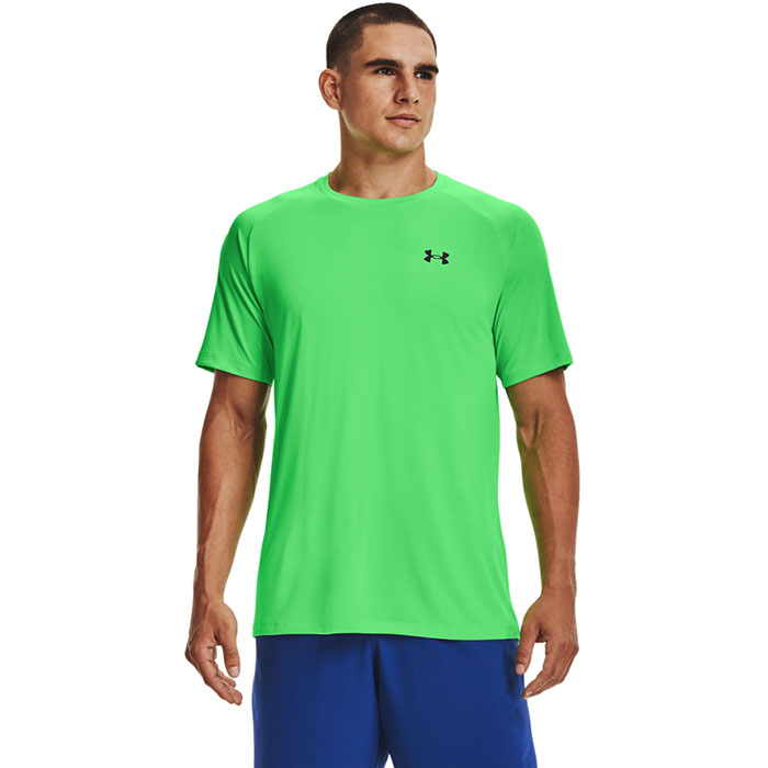 Under Armour Men's Tech Short Sleeve Green Xxl