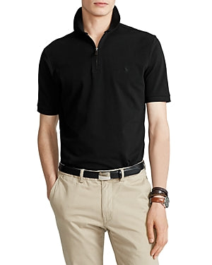 Polo Ralph Lauren Mens Cotton Short Sleeve Polo Shirt Black Small