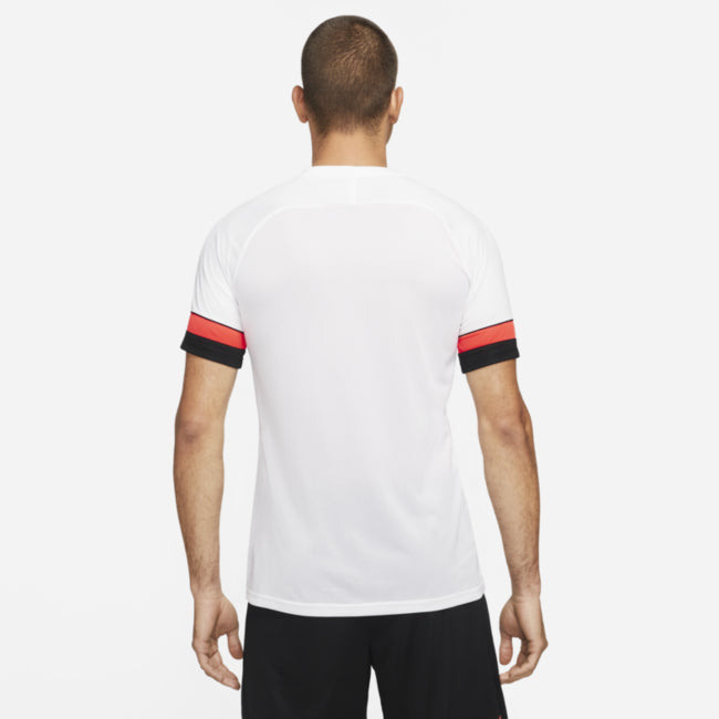 Nike Mens Soccer Academy Drifit T shirt White Small